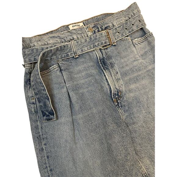 Agolde Reworked Belted 90's Straight Jeans Size 28 - Picture 2 of 7